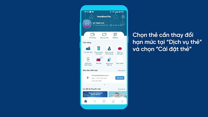 Hướng dẫn phát hành | Kích hoạt | Đổi PIN | Cài đặt thẻ trên VietinBank iPay Mobile
