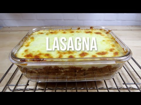 Lasagne. 