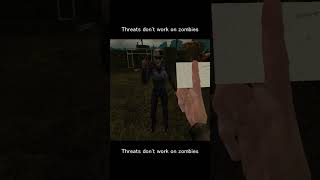 POSTAL 2: Threats dont work on zombies #shorts @Amniocentesis2011