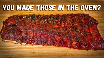 EASY Baby Back Ribs In The Oven | The Perfect Oven Ribs