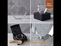 Top Gift Ideas for Special Moments | Luxury Personalized Crystal Heart Keepsake