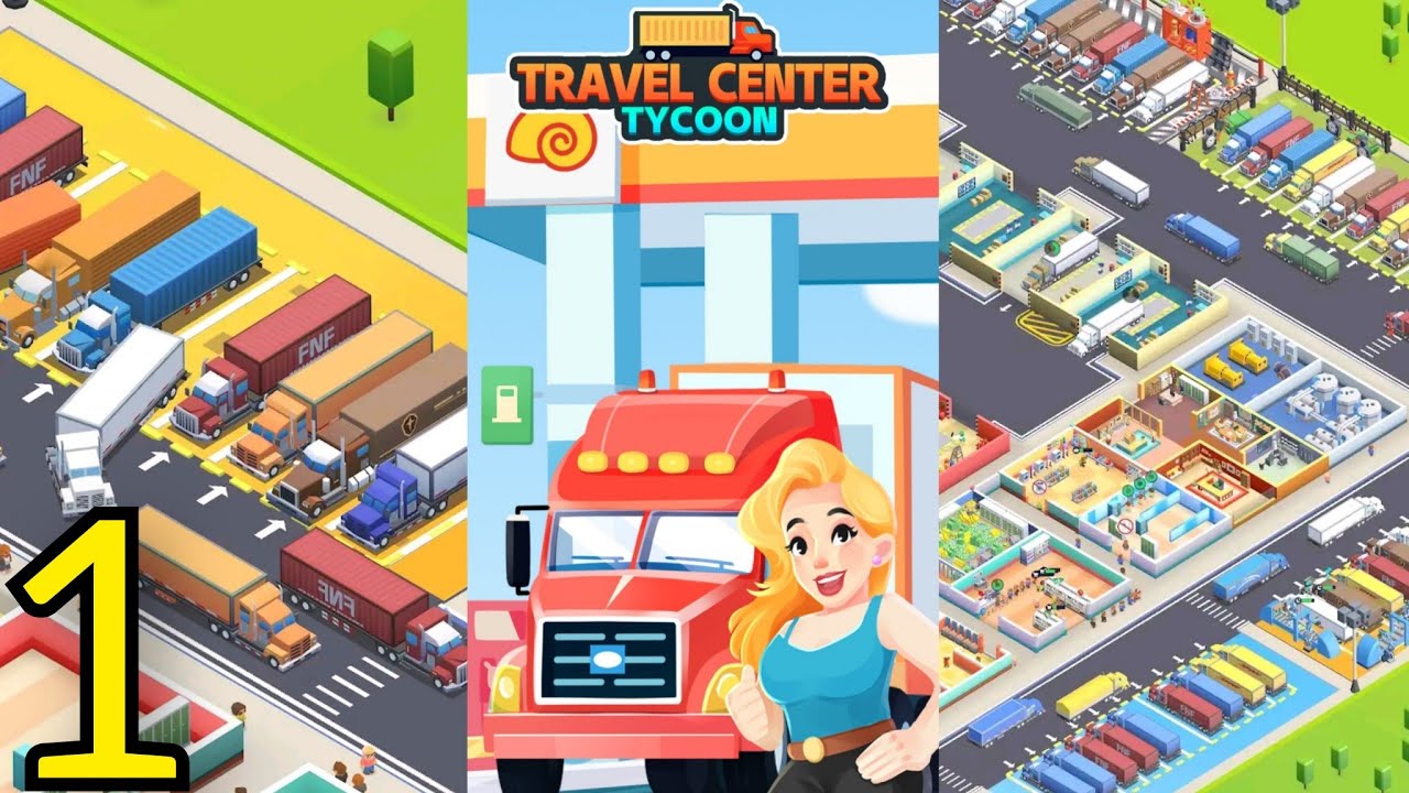 Travel Center Tycoon Gameplay Walkthrough Part 1 (Android) 