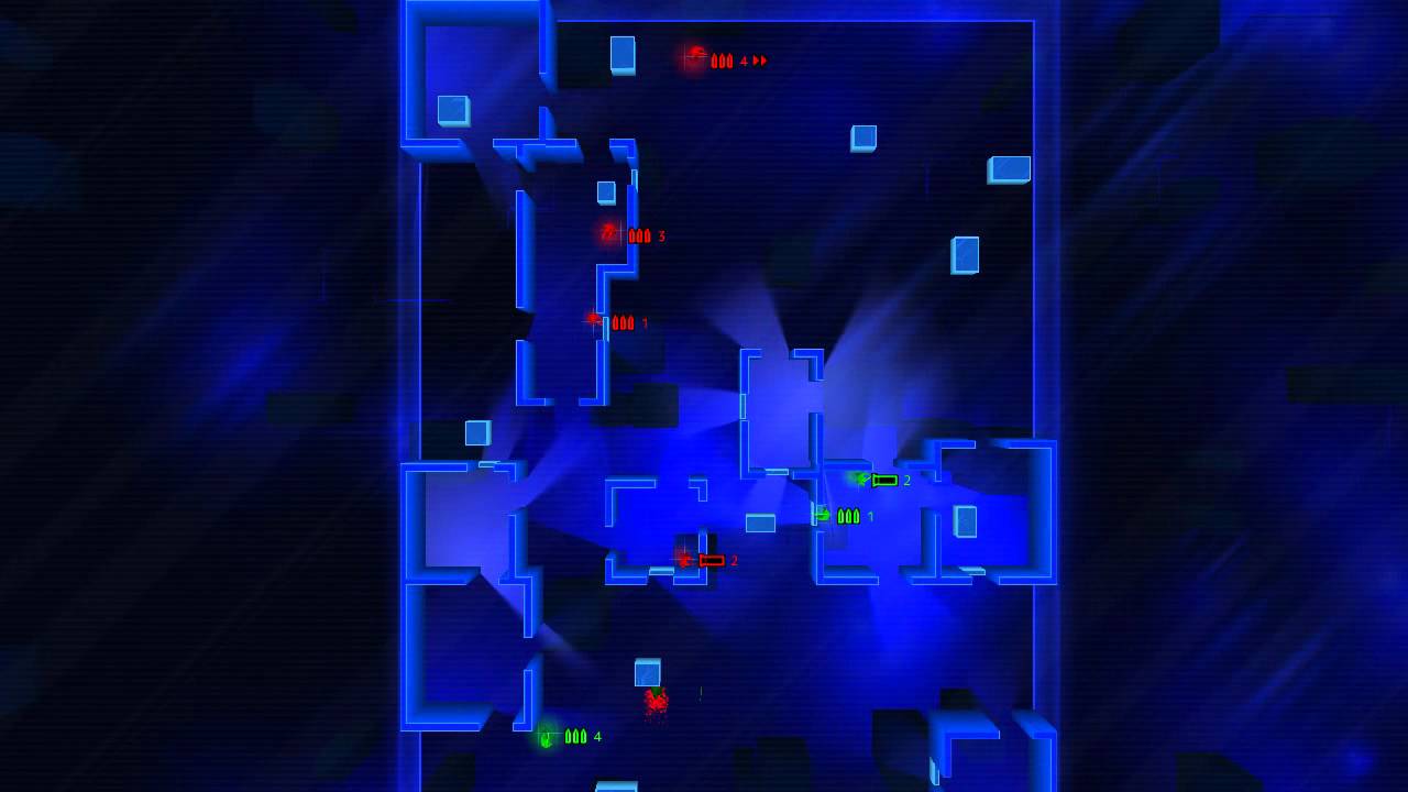 Frozen Synapse: XenoZiden (green) vs Anthodeus (red) - Extermination