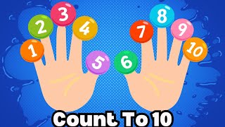 Finger Family Counting | 123 | Learn Numbers 1 to 10