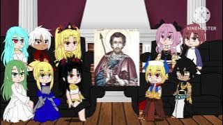 Fate grand order react to the Bible)✝️