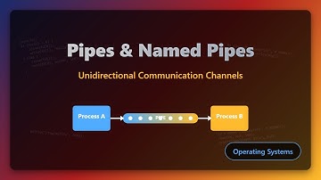 Pipes and Named Pipes in Operating Systems: A Beginner