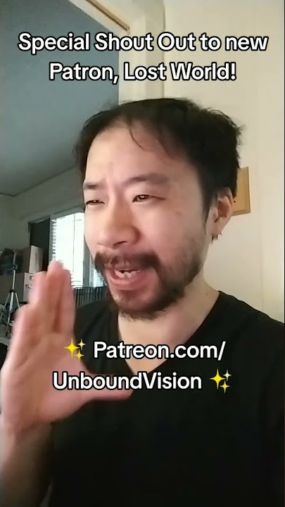 Special Shout Out to new Patron, Lost World! 🎁🙏✨