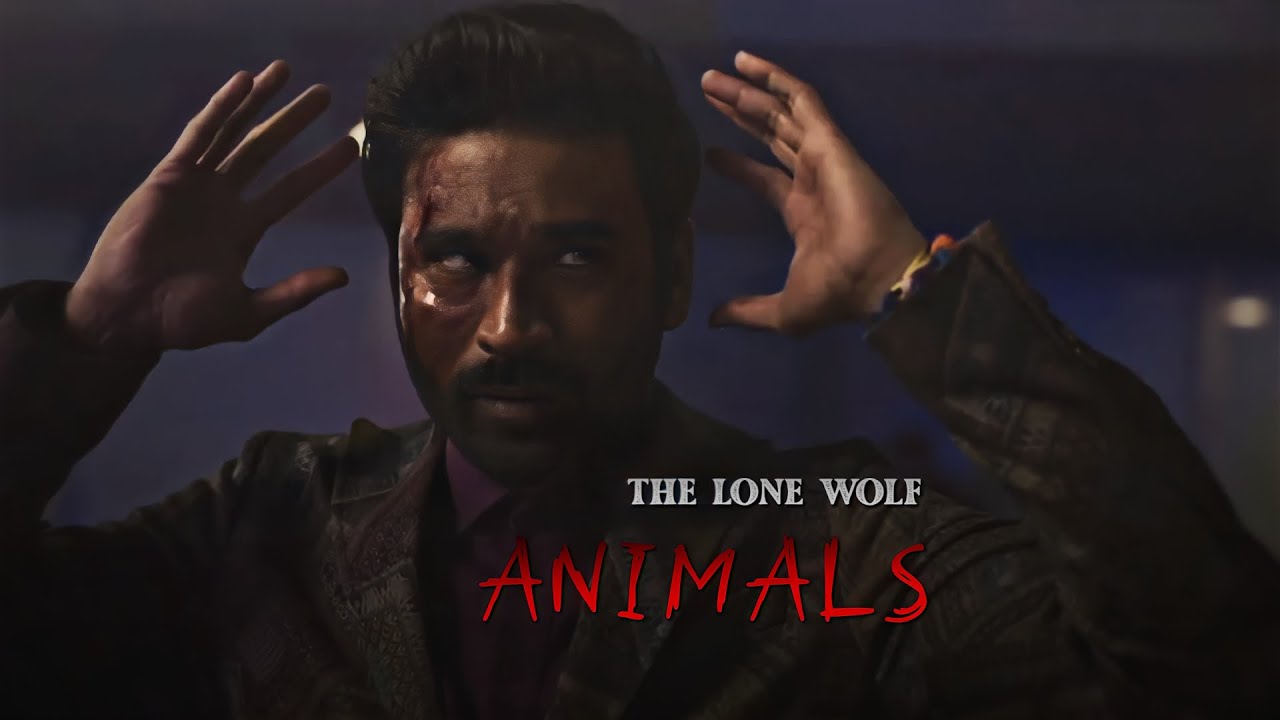 Avik san   the lone wolf  Dhanush  the gray man whatsapp status   animals