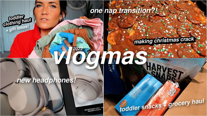 vlogmas // toddler clothing haul + new toys, CHRIS...