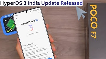 POCO F7 HyperOS 3 India Update Released! OS3.0.2.0 with Dynamic Island and more features