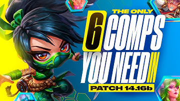 Only 6 Comps You Need to Climb on 14.16 B-Patch | TFT Set 12 Guide