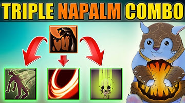 Insane Sticky Napalm Damage [Triple Ability Abuse] Dota 2 Ability Draft