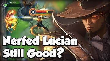 NERFED LUCIAN STILL GOOD? (18 KILLS) - BUILD & RUNES - WILD RIFT GAMEPLAY