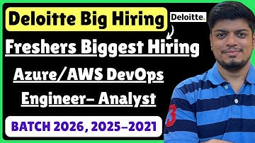 🔥 Deloitte Urgent Analyst Hiring | Hexagon, Poshmark Hiring | Off-Campus Drive 2021-2026 BATCH