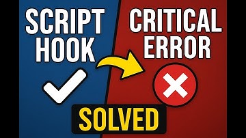 How to fix script hook v critical error GTA V | 2025
