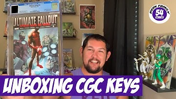 CGC Unboxing - Modern Keys!!!