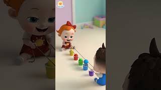 Trò chơi vui nhộn của Lia và Chacha #shorts #youtubeshorts #liachachatiengviet #babychacha