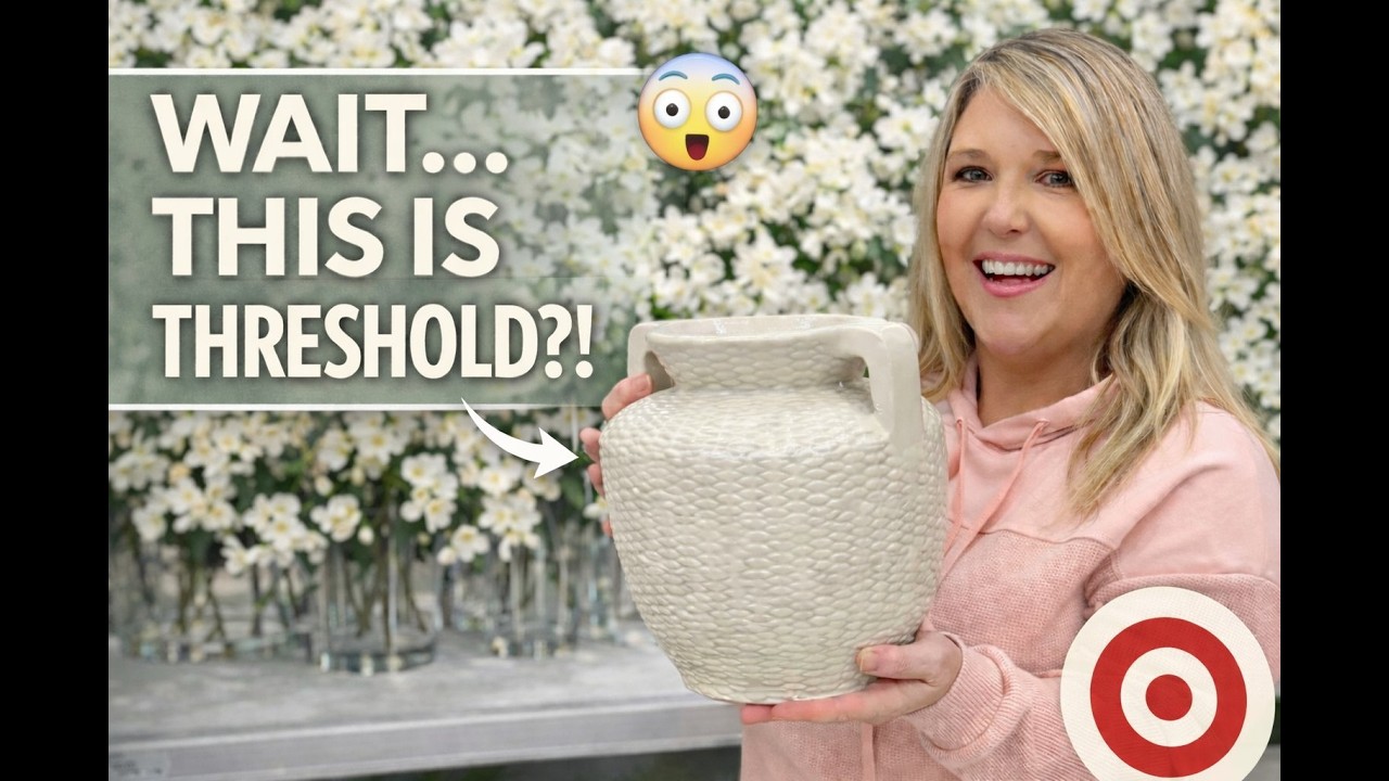 Я не могла поверить, что это THRESHOLD в Target... Новый весенний декор.