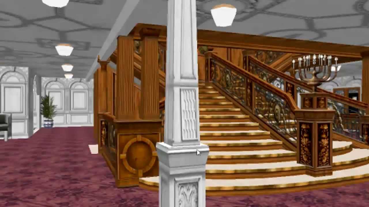 titanic 3d virtual tour