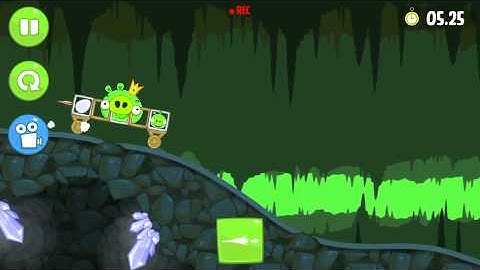 Bad Piggies Flight in the Night Level 4-I (bonus 1) - 3 star walkthrough