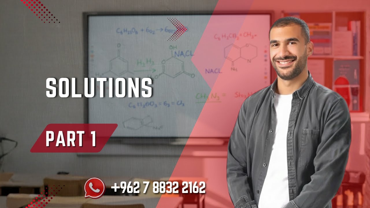 Chapter 12: Solutions || Part 1 - YouTube