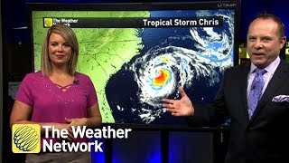 TROPICAL STORM CHRIS: Tracking the latest
