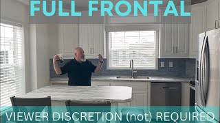Going FULL FRONTAL (Kitchen, that is) in this NEW TINY HOUSE Home Tour w/ MR. CHUBBY! HUD Park Model