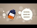 Krishiv sparkle orange casual backpack amazonflipkartjiomartmeesho by krishiv bag manufacturer