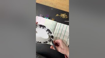 Creating an Art Journal Page Around Patience