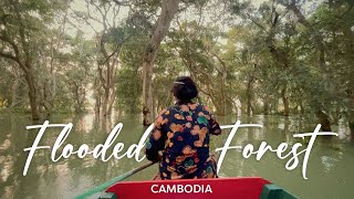 POV ride through the surreal 'floating village' of Cambodia