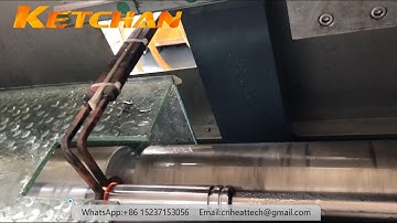 Induction Hardening Tempering of  Shaft - Induction Heat Treating Shafts