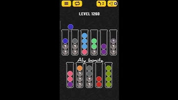 ball sort puzzle level 1260