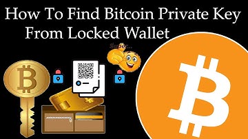 How To Find Bitcoin Private Key From Locked Wallet | Bitcoin Core Wallet