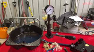 KE-Jetronic - Can you use the diesel injector testers Yes, but....