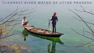 Boating at Manjhra Purab - CLEANEST River Water in UTTAR PRADESH!