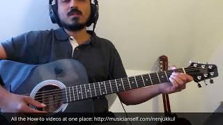 Nenjukkul - Rhythm Chord and Strumming - Intro Major & add 2