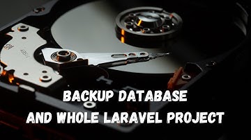 Laravel-pakket - Spatie Laravel-back-up - Back-up van database en heel Laravel-project