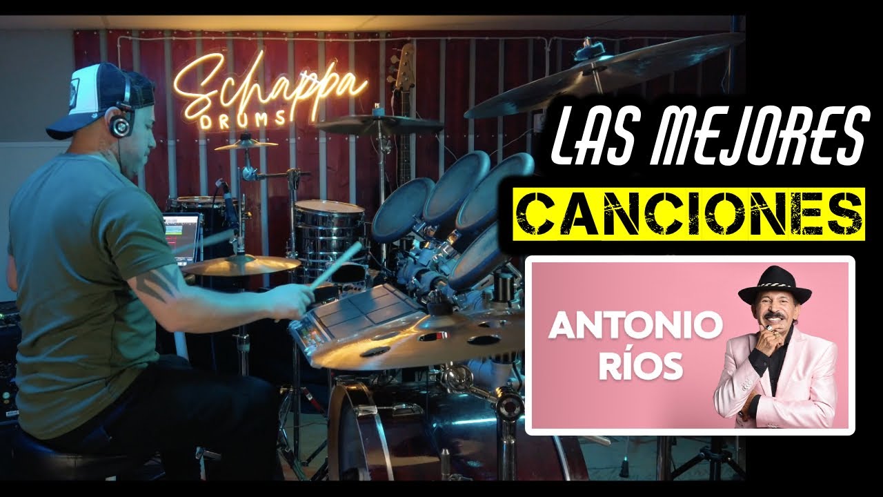 EXITOS de Antonio Rios⎮ CUMBIA ARGENTINA en BATERIA