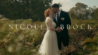 Nicole & Brock - Winter Micro-Wedding at Eight Willows Retreat