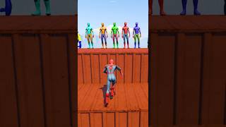 GTA 5 Epic Water Ragdolls Spiderman Jump/Fails Episode 43 #shorts