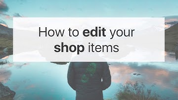 TrekkSoft | How to edit your shop items