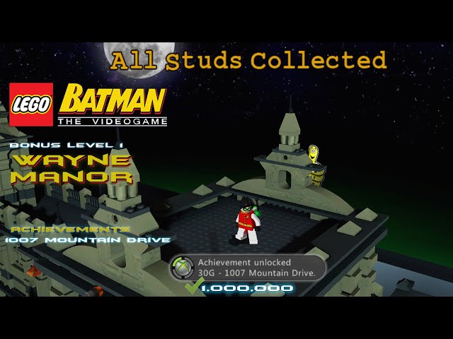 Lego Batman Strategy Guide 106: Wayne Manor and Arkham Asylum Bonus Levels  - HubPages