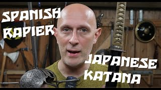 Spanish Rapier Vs Japanese Katana