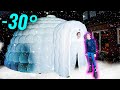 24 STUNDEN in echtem IGLU überleben! (mit LEA und Isabell)