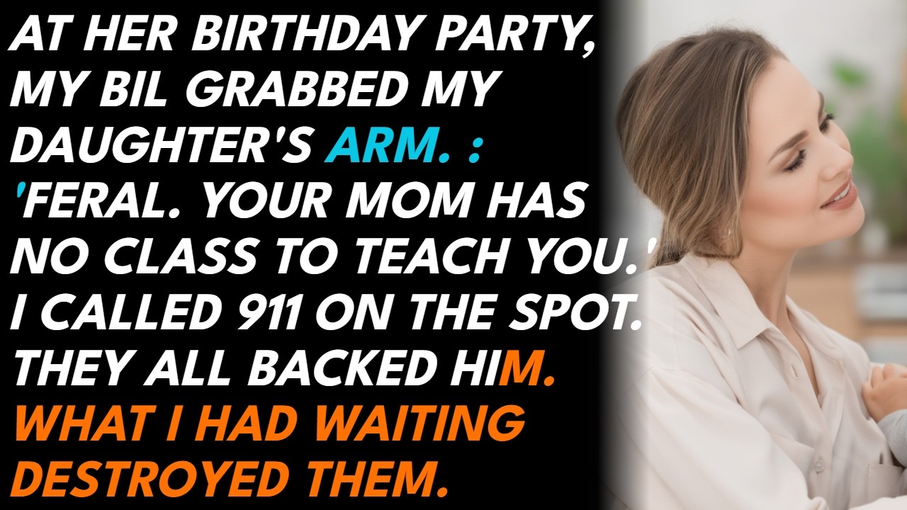 I watched my brother-in-law shove my 7-year-old daughter into the china cabinet and leave four red fingerprints on her arm. She didn’t cry, because she’d already learned to go still around him. I...