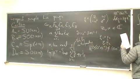 Lecture of 1 February 2018 on Physical Mathematics at UNM by Kevin Cahill