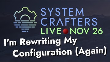 System Crafters Live - I