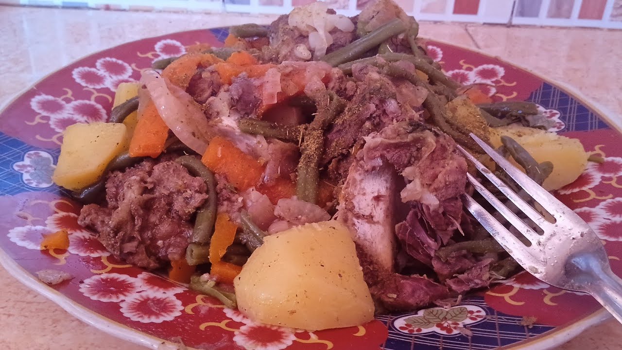 لحم🍖وخضرة🥕 🧅🥔مفورين في كسكاس كوكوط بطريقة سهلة وصحية ودغيا كيوجد 👌