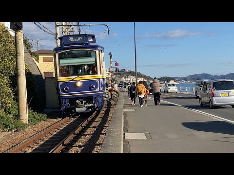 2025 1 1江の島電鉄の風景＜Scenery of Enoshima Electric