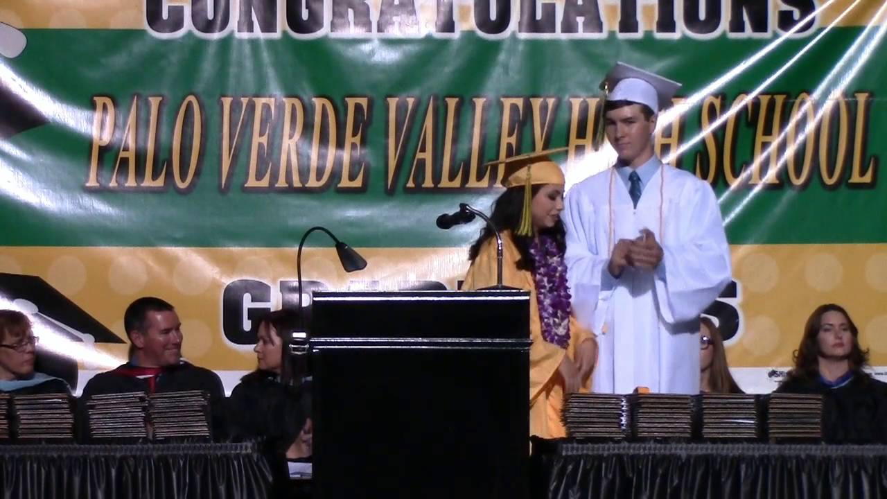 2016 Graduation Ceremony Palo Verde High School Blythe, CA YouTube